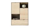 XOOON Elements, Highboard 90 cm. - 2-Türen + 1-Lade + 2-Nischen + Led -  - 1