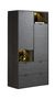 XOOON Elements, Schrank 90 cm. - 2-Türen + 2-Laden + 2-Nischen + Led -  - 2