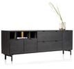 XOOON Elements, Sideboard 210 cm. - 3-Türen + 2-Laden + 3-Nischen + Led inkl. Metallfüße -  - 2