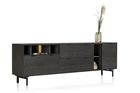 XOOON Elements, Sideboard 240 cm. - 3-Türen + 2-Laden + 5-Nischen + Led inkl. Metallfüße -  - 2