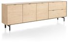 XOOON Elements, Sideboard 240 cm - 3-Türen + 2-Laden inkl. Metallfüße -  - 5