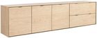 XOOON Elements, Sideboard 240 cm - 3-Türen + 2-Laden -  - 5