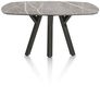 XOOON Minato, Tisch - oval - 150 x 105 cm. - Grau - 1