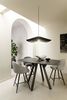 XOOON Minato, Tisch - oval - 150 x 105 cm. - Grau - 2