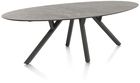XOOON Minato, Tisch - Ellipse - 240 x 110 cm. - Grau - 4