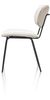 XOOON Lexi, Stuhl - schwarzer Rahmen (ROB) - Stoff Ponti - Weiss - 4