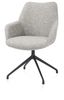 XOOON Mats, Armlehnstuhl - 4-Fuß Aluminium Gestell - drehbar - selected choices - Schwarz/ Anthrazit, Braun, Grau, Gruen, Orange, Taupe, Weiss - 6