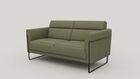 XOOON Fiskardo, 2-Sitzer - Stoff Vada - Moosgrün - 2