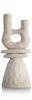 XOOON June Kerzenhalter H32cm - Weiss, Taupe - 1