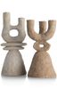 XOOON June Kerzenhalter H27cm - Braun, Taupe - 7
