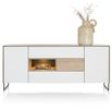 XOOON Lindfield, Sideboard 200 cm. - 2-Tueren + 3-Laden + 1-Nische (+ LED) -  - 1