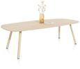 XOOON Niora, Tisch 210 x 110 cm - Oval - Holz Fuss -  - 3