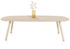 XOOON Niora, Tisch 270 x 120 cm - Oval - Holz Fuss -  - 1