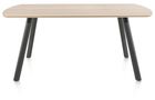 XOOON Niora, Tisch 180 x 100 cm - rechteckig - Metall Fuss -  - 1