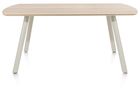 XOOON Niora, Tisch 180 x 100 cm - rechteckig - Metall Fuss -  - 1