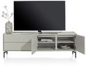 XOOON Noon, Lowboard 170 cm - 2-Tueren + 2-Laden - komplet silk grey -  - 4
