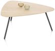 XOOON Niora, Couchtisch 85 x 77 cm - Furnier Eiche -  - 4