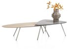 XOOON Niora, Couchtisch 85 x 77 cm - Primo Laminato Marble light grey -  - 4