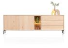 XOOON Trenton, Sideboard 240 cm. - 2 türen + 3 schubladen + 2 nischen -  - 1