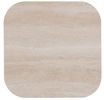XOOON Brianto, Couchtisch 90 x 90 cm - Keramik Platte - Beige - 2