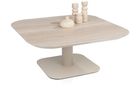 XOOON Brianto, Couchtisch 90 x 90 cm - Keramik Platte - Beige - 3