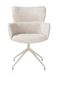 XOOON Sage, Armlehnstuhl drehbar - creme - Stoff Luton - Creme - 1