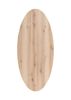 XOOON Arvada, Esstisch 250 x 110 cm, Ellipse, 4 Beine - Beige, Weiß, Gelb - 2