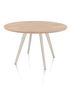 XOOON Arvada, Esstisch 125 cm, rund, 4 Beine - Beige, Weiß, Gelb - 3