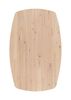 XOOON Arvada, Tresentisch 160 x 100 cm, oval, 4 Beine - Beige, Weiß, Gelb - 2