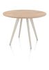XOOON Arvada, Tresentisch 125 cm, rund, 4 Beine - Beige, Weiß, Gelb - 3