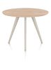 XOOON Arvada, Tresentisch 140 cm, rund, 4 Beine - Beige, Weiß, Gelb - 1