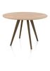 XOOON Arvada, Tresentisch 140 cm, rund, 4 Beine - Beige, Weiß, Gelb - 3