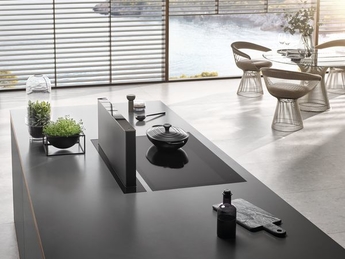 Miele Dunstabzugshaube -  Downdraf-System in der Arbeitsplatte