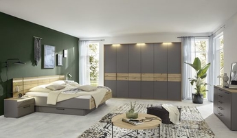 Musterring Schlafzimmer mit Schrank, Bett und Kommode