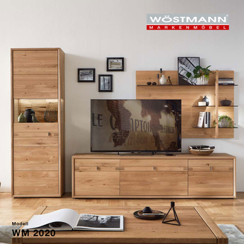 Wöstmann Massivholz Wohnwand