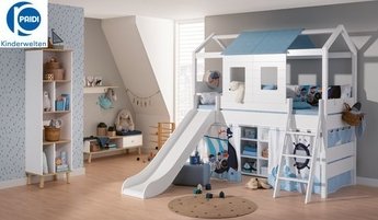 Paidi Hochbett mit Rutsche