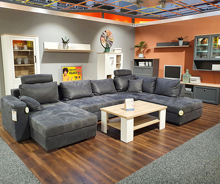 Möbel Discount Sofa-Ausstellung